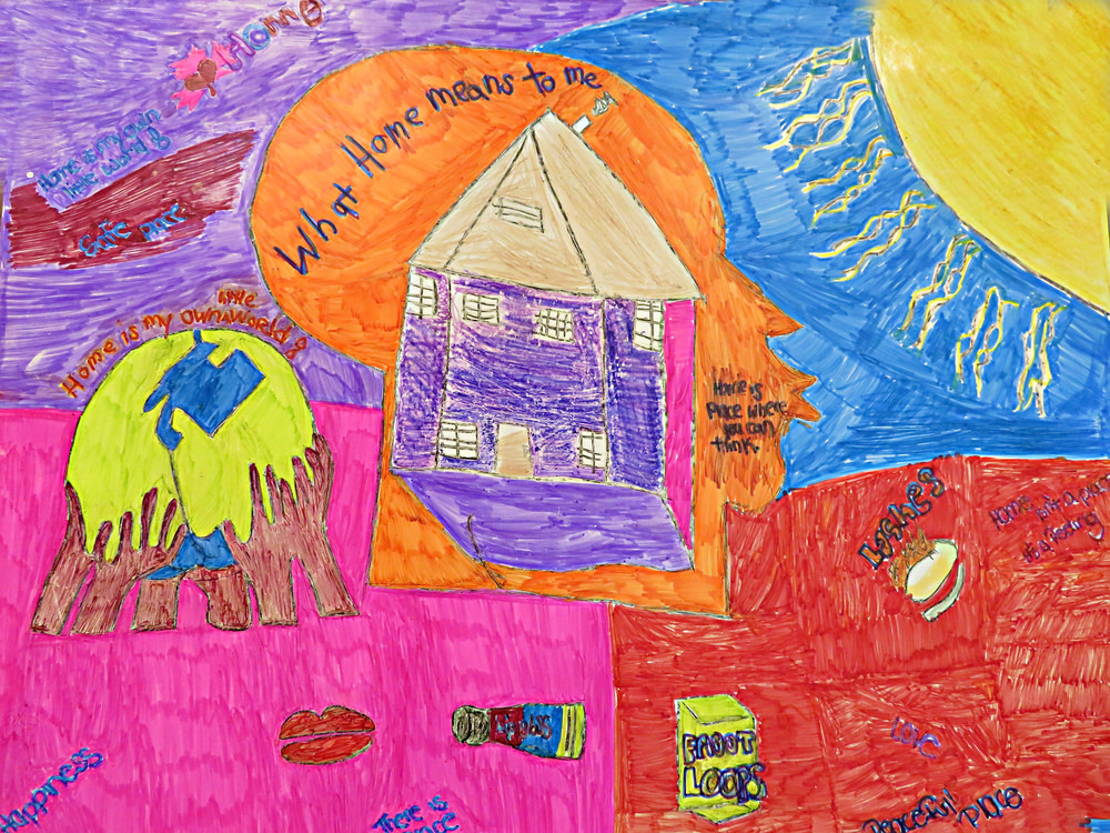 What Home Means to Me Poster Contest Winner - 2nd Place High School (08 ...