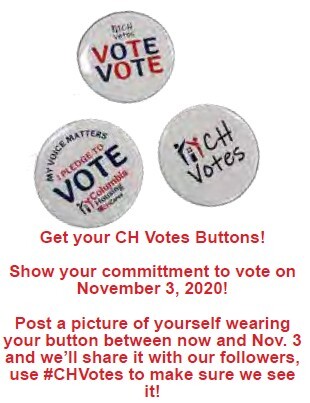 CH Votes button assortment