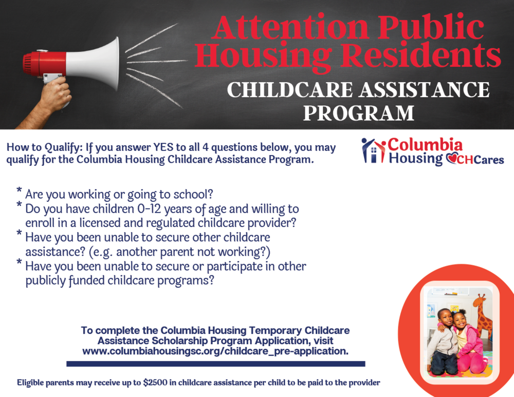 Information about Childcare Assistance Program, click to apply