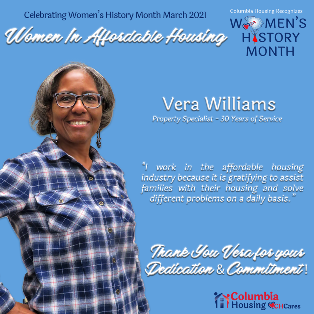 Vera Williams - Women's History Recognition