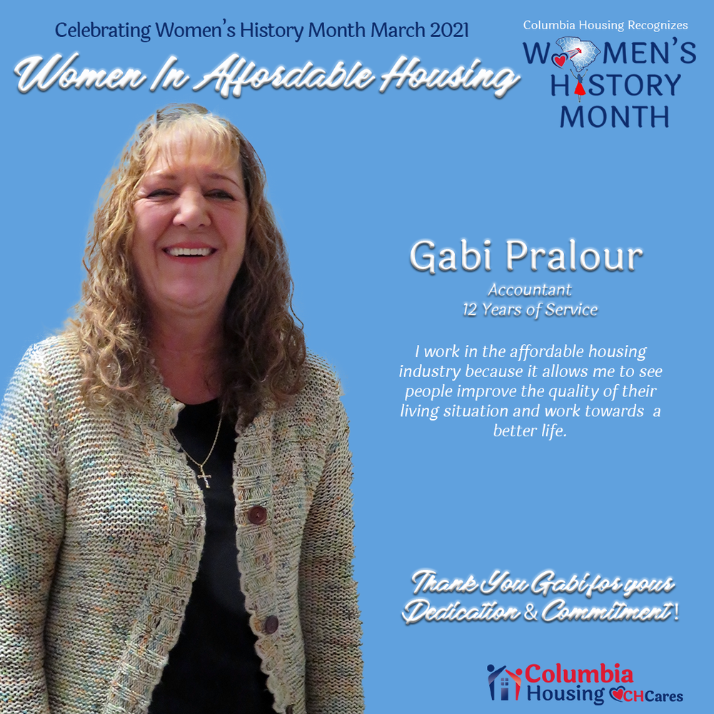 Celebrating Women in Affordable Housing - Gabi Pralour