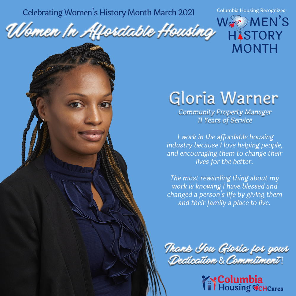 Celebrating Women in Affordable Housing - Gloria Warner