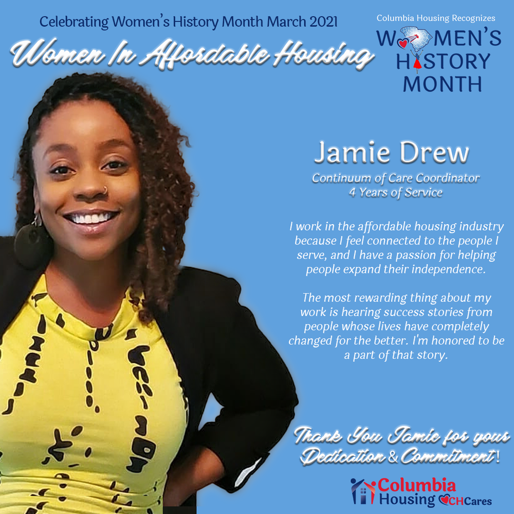 Celebrating Women in Affordable Housing - Jamie Drew