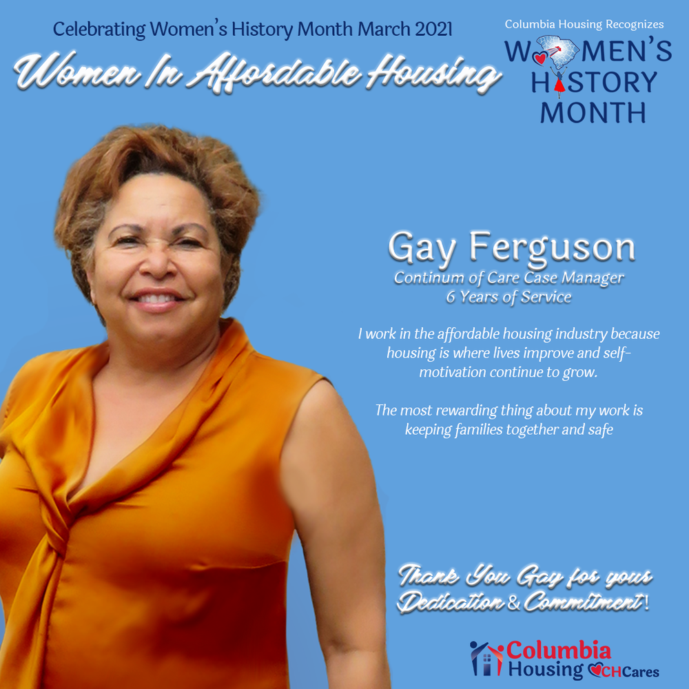 Celebrating Women in Affordable Housing - Gay Ferguson