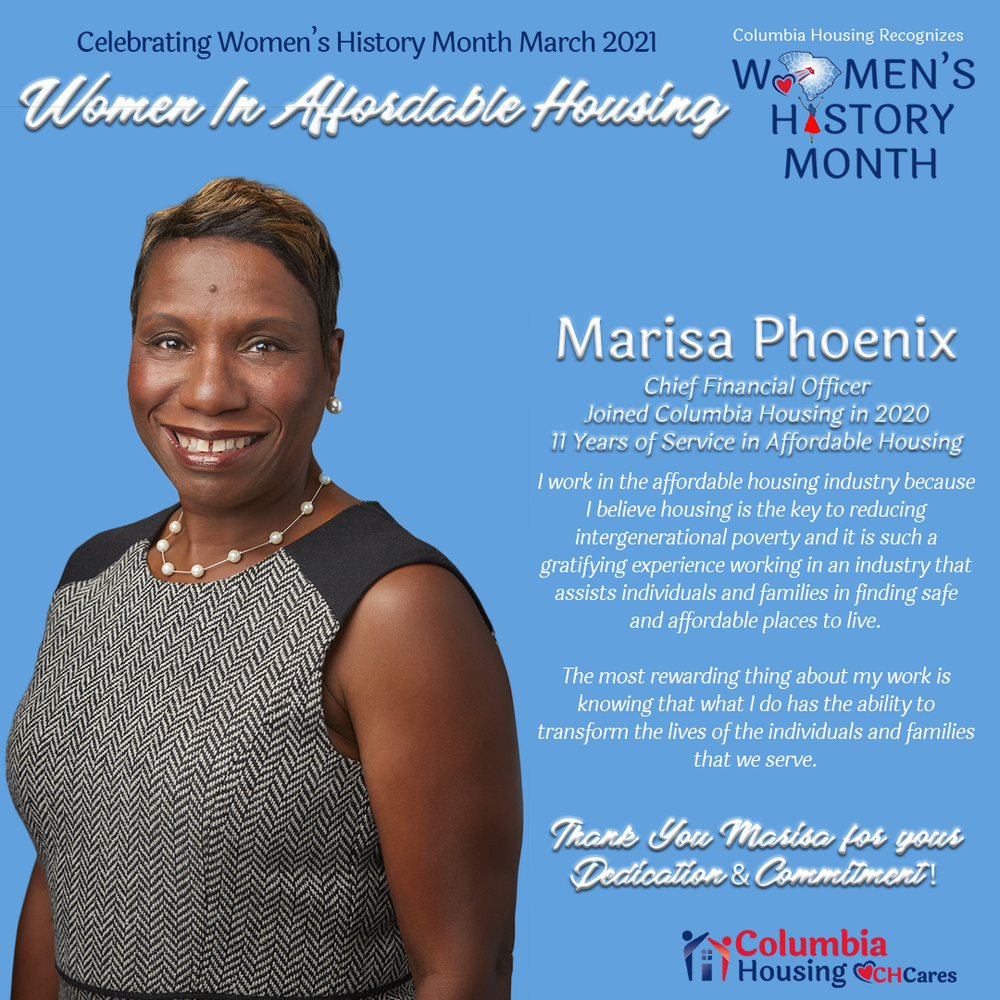 Celebrating Women in Affordable Housing - Marisa Phoenix (03/22/2021 ...