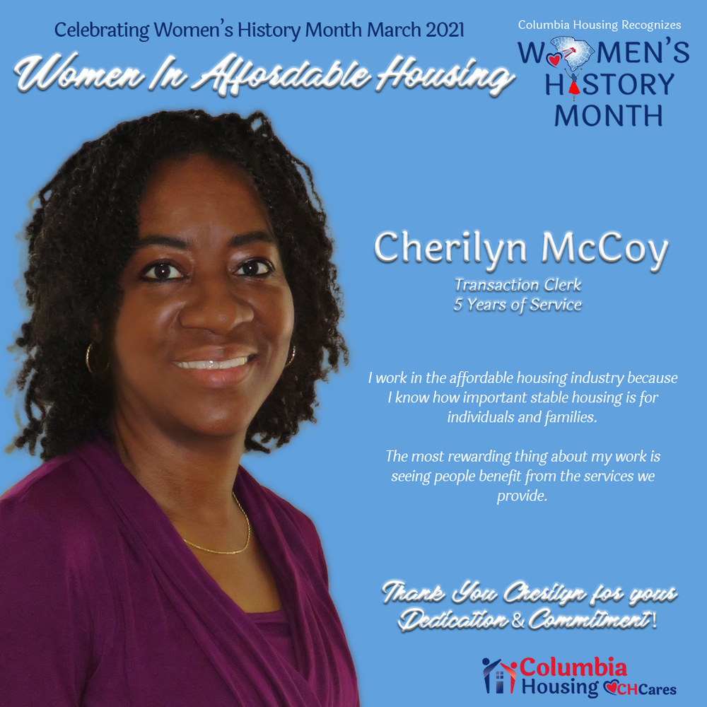 Celebrating Women in Affordable Housing - Cherilyn McCoy