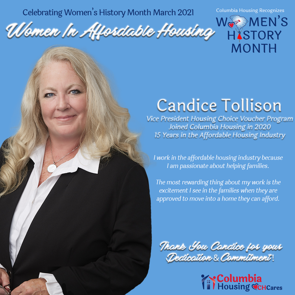 Celebrating Women in Affordable Housing - Candice Tollison