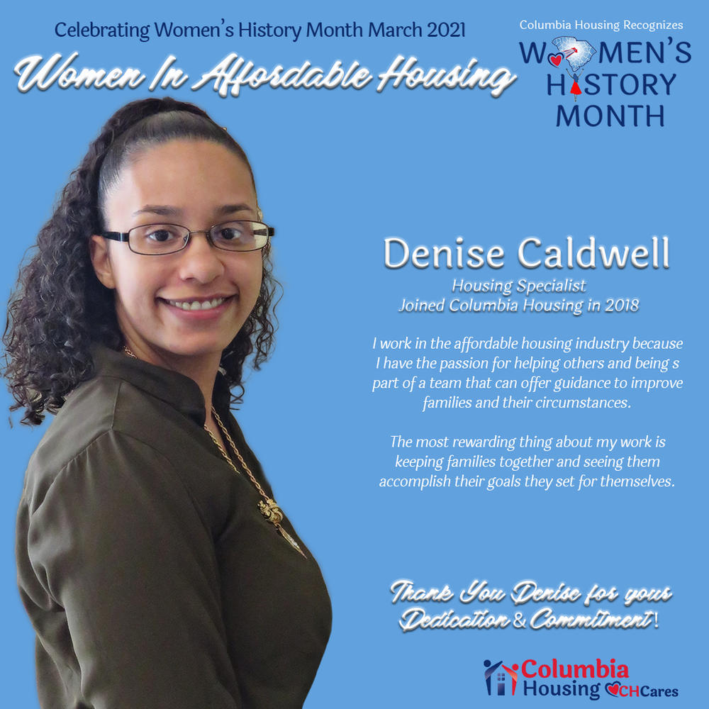 Celebrating Women in Affordable Housing - Denise Caldwell