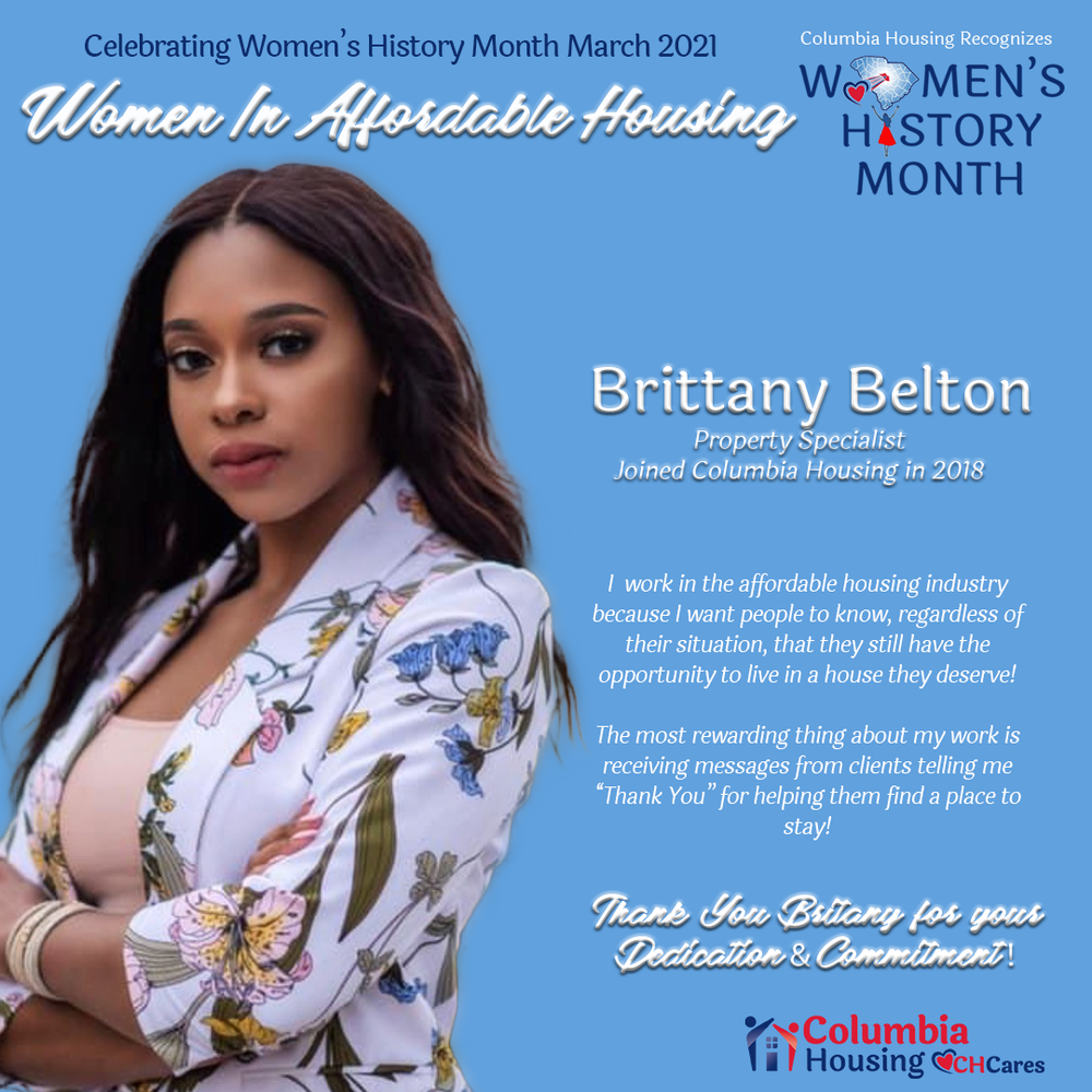 Celebrating Women in Affordable Housing - Brittany Belton