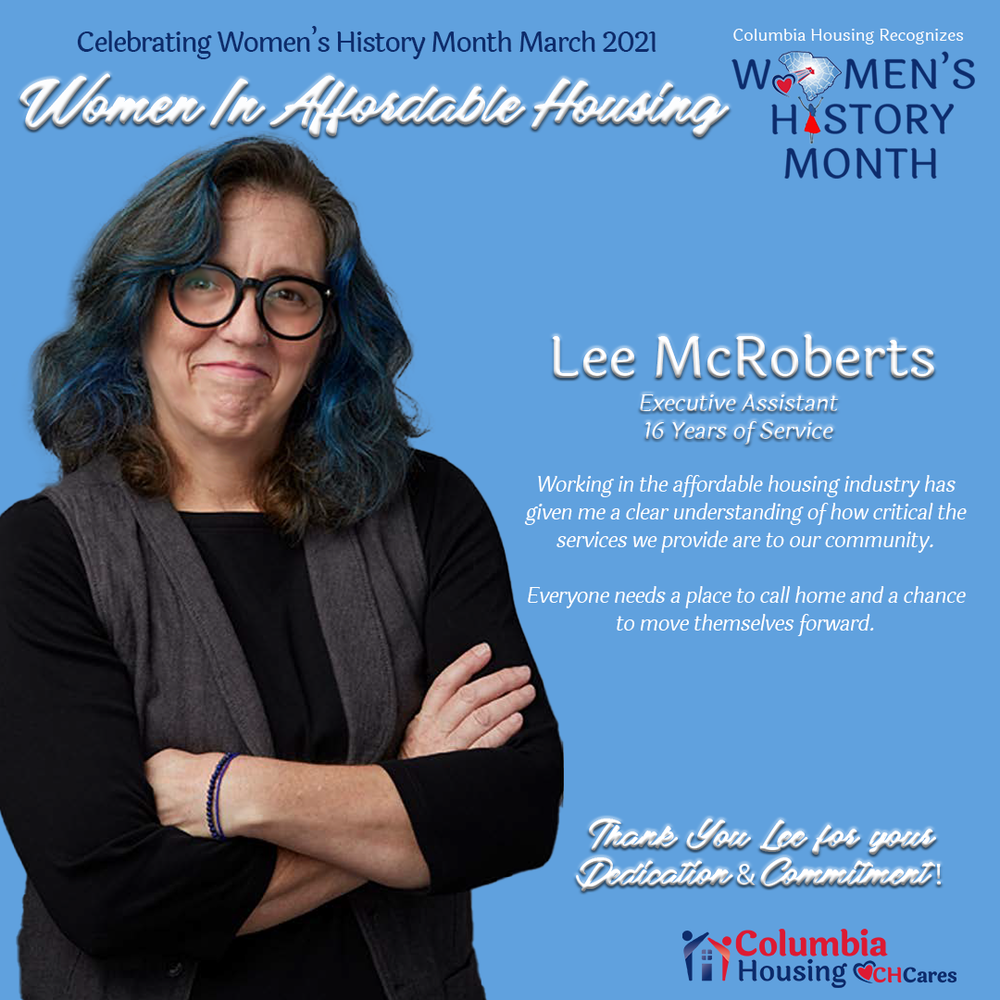 Celebrating Women in Affordable Housing - Lee McRoberts