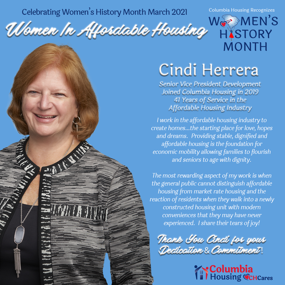 Celebrating Women in Affordable Housing - Cindi Herrera
