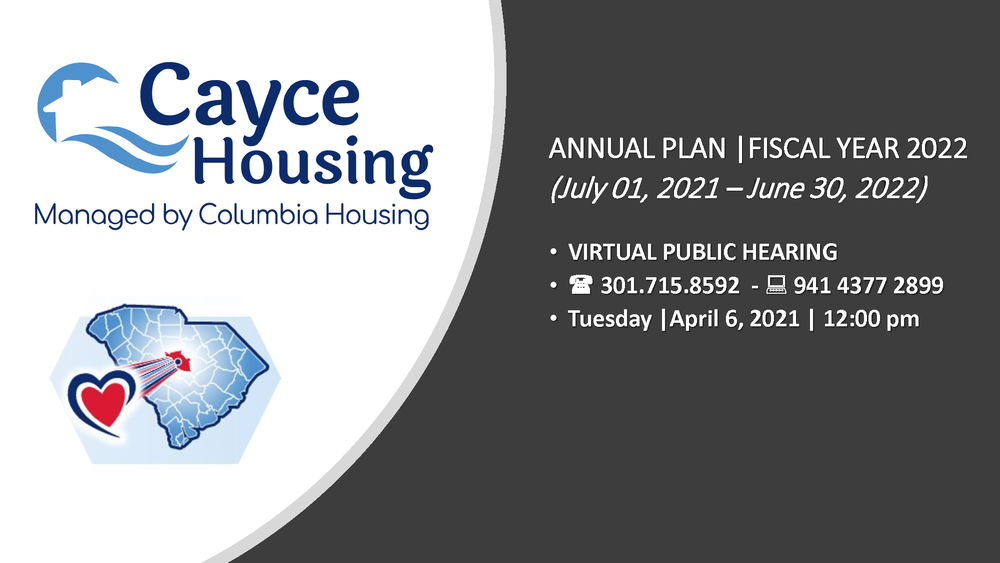 Slide 1 Cayce Housing Annual Plan Presentation