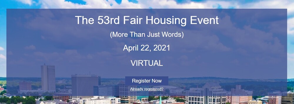 53rd Fair Housing Event April 22, 2021