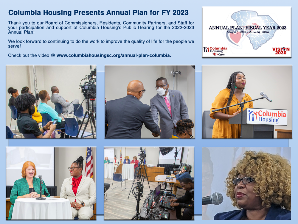 Columbia Housing annual plan for FY 2023