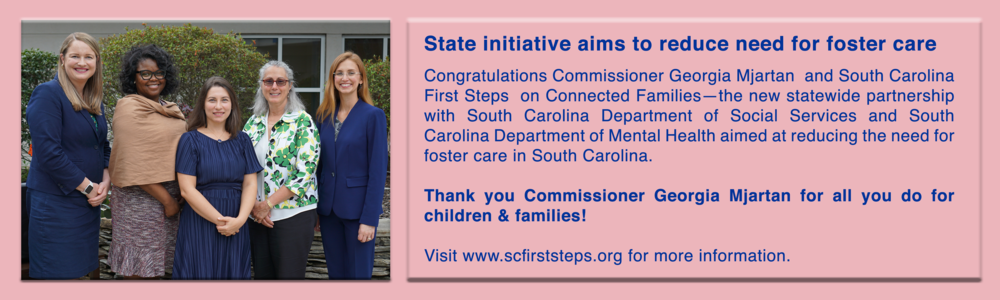 Program information from First Steps to reduce foster care