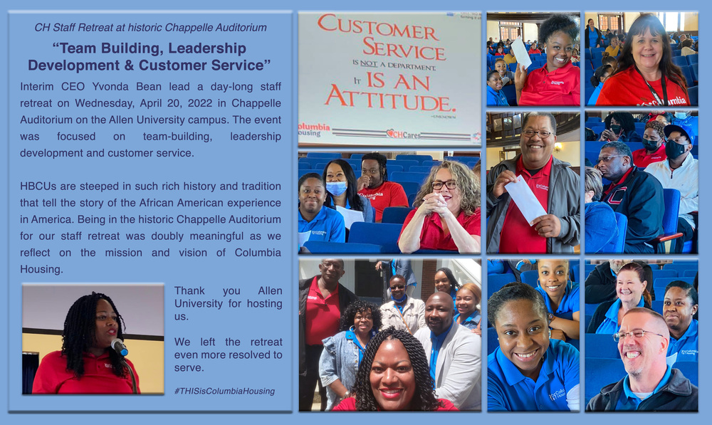 CH Staff participate in Team Building, Leadership Development and Customer Service training
