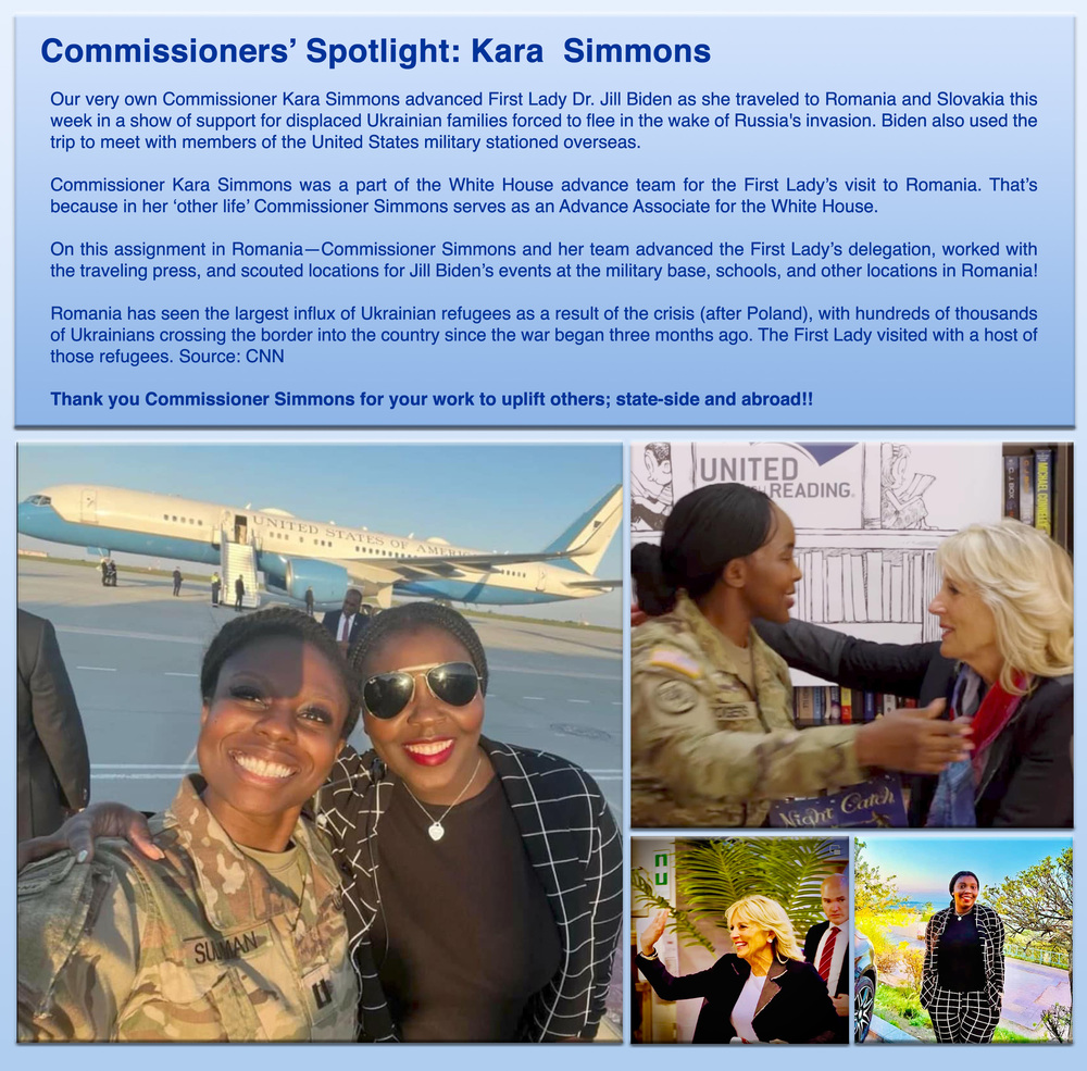 Commissioner Kara Simmons in Eastern Europe 