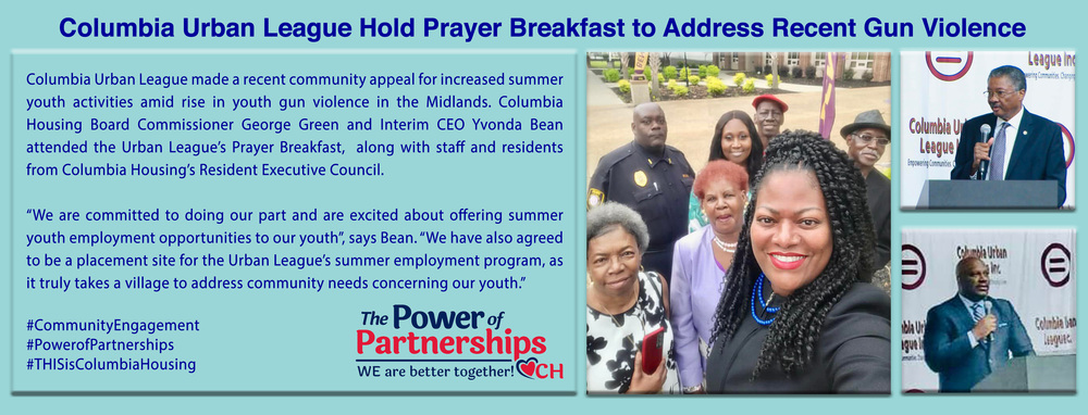Columbia Urban League Holds Prayer Breakfast