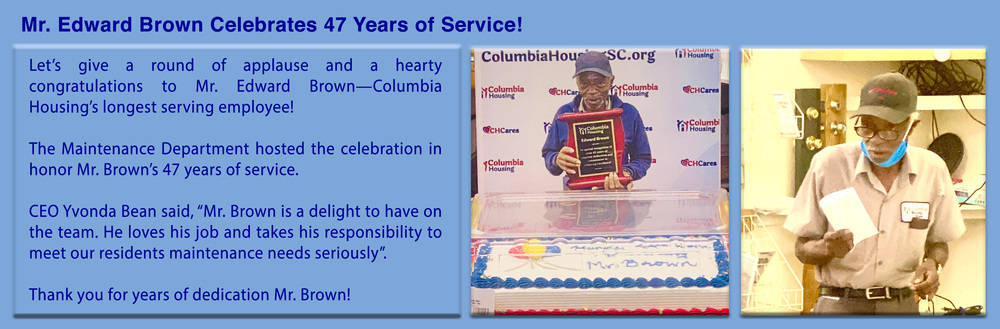 CH Maintenance Technician Edward Brown celebrates 47 years with CH