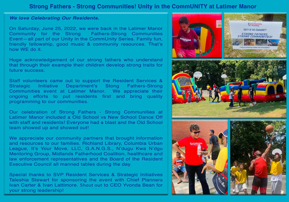 Unity in the Community event 2 - Strong Fathers Strong Communities