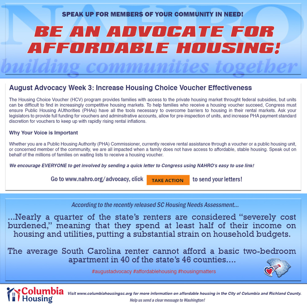 Advocate for Affordable Housing