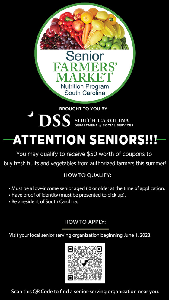 DHEC offers seniors access to fresh produce