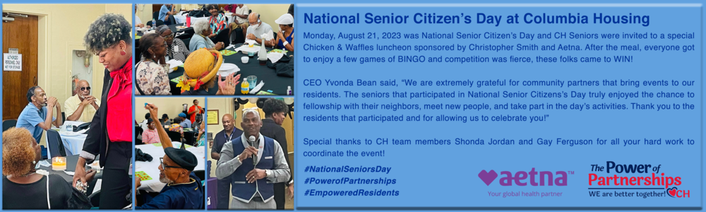 CH Celebrates National Senior Citizen Day