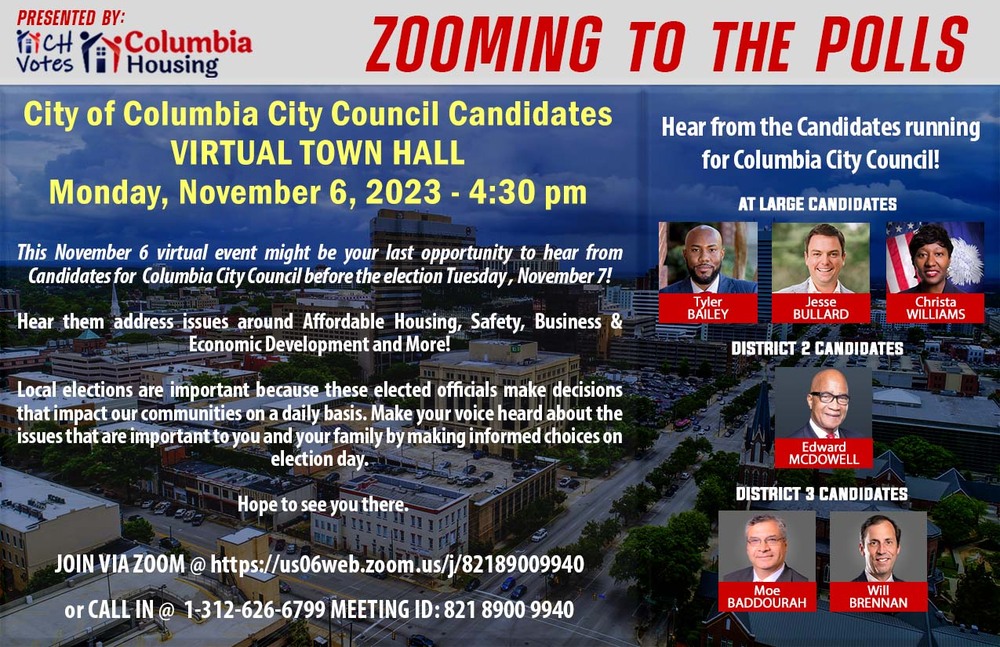 Zooming to the Polls - Monday, November 6, 2023