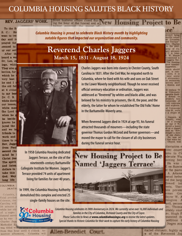 CH Salutes Black History Rev Charles Jaggers