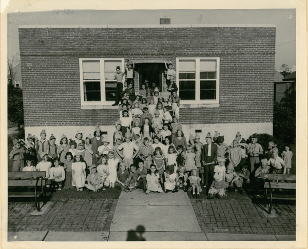 Children\'s Party at Administration Building 1946