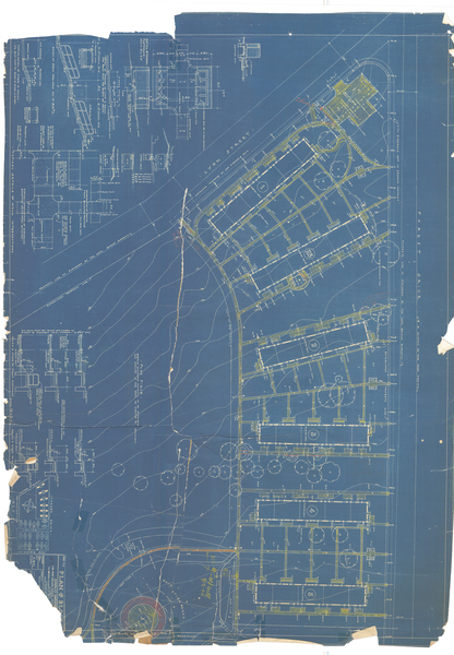 1939 Original Blueprint Drawing 1