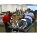 Blood Donor in chair
